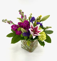 Lily Cube from Crestwood Flowers, your flower shop in Kansas City