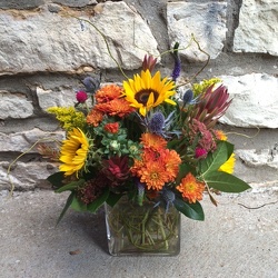 Mixed Cube from Crestwood Flowers, your flower shop in Kansas City
