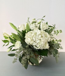 White Bowl from Crestwood Flowers, your flower shop in Kansas City