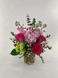Pink Cylinder from Crestwood Flowers, your flower shop in Kansas City